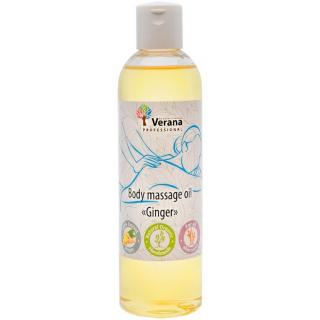 Telový masážny olej Verana Zázvor Objem: 250 ml