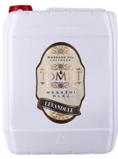 TOMFIT masážny olej - levanduľový  1000 ml / 5000 ml Objem: 5000 ml