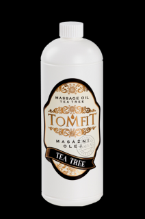 TOMFIT masážny olej - Tea Tree  1000 ml