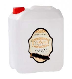 TOMFIT masážny olej - základný  1000 ml / 5000 ml Objem: 5000 ml