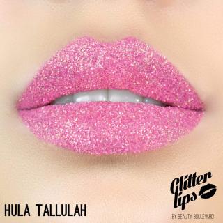Glitter Lips, vodoodolné trblietky na pery - Hula Tallulah 3,5ml
