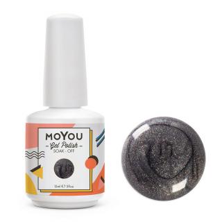 MoYou Premium Gel lak - Silver Screen 15ml