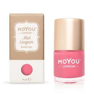 Pečiatkovací lak na nechty - Sweet Lips 9 ml