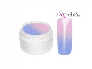 Raj nechtov - Farebný UV gél THERMO - violet/pink glimmer - 5 ml