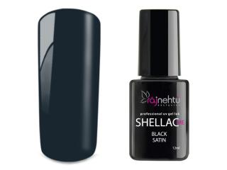 UV gel lak Shellac Me 12ml - Black Satin