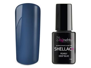 UV gel lak Shellac Me 12ml - Pearly Deep Blue