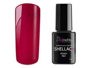 UV gel lak Shellac Me 12ml - Pearly Red