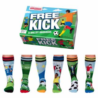 Pánske veselé ponožky United Odd Socks Free Kick