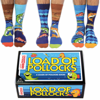 Pánske veselé ponožky United Odd Socks POLLOCKS