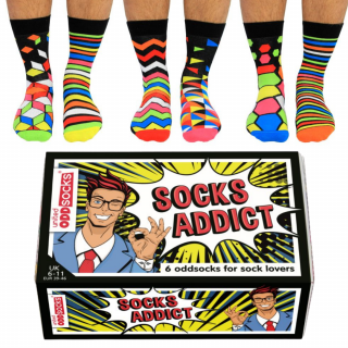 Pánske veselé ponožky United Odd Socks SOCKS ADDICT