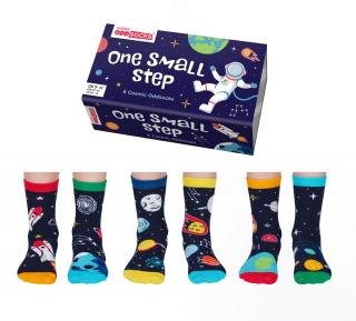 Veselé ponožky pre deti United OddSocks One Small Step