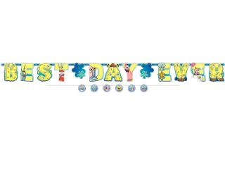 Banner Best Day Ever  Spongebob 3m + 1 mini banner