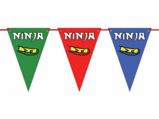 Banner-girlanda vlajkový Ninja 5m
