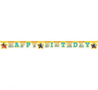 Banner Happy Birthday Hľadá sa Dory party 2m