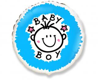 Fóliový balón Baby Boy Blue 45cm