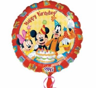 Fóliový balón clubhause Mickey Mouse 43cm