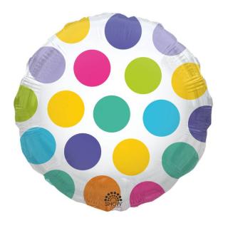 Fóliový balón Dots 47cm