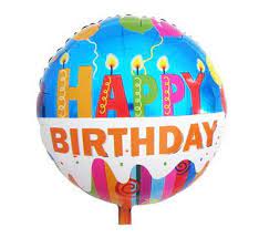 Fóliový balón Happy Birthday 36cm