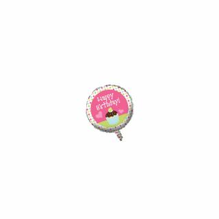 Fóliový balón Happy Birthday Maffin 45cm