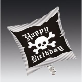Fóliový balón Happy Birthday Pirát 45cm
