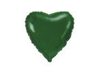 Fóliový balón Srdce zelené 47cm