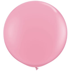 Jumbo balón latexový Pink 91cm