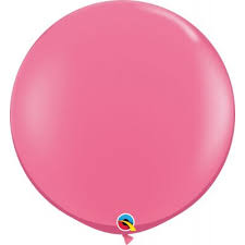 Jumbo balón latexový Rose 91cm