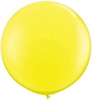 Jumbo latexový balón 3FT Yellow 91cm