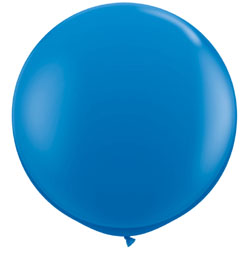 Jumbo latexový balón Dark Blue 91cm