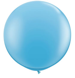 Jumbo latexový balón Pale Blue 91cm