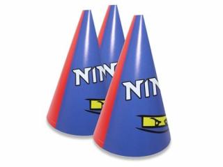 Klobúčiky Ninja 6ks v baleni