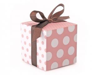 Krabička na drobnosti Pink Dots 10ks v balení