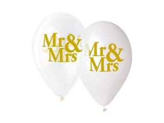 Latexové balóny MR & MRS 5ks v balení