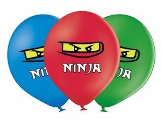 Latexové balóny Ninja 6ks v balení