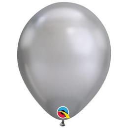 Latexový balón ˝11˝ Chrome Silver 1ks v balení