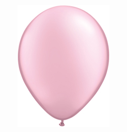 Latexový balón ˝11˝ Pearl Pink 1ks v balení