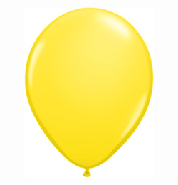 Latexový balón ˝11˝ Yellow 1ks v balení