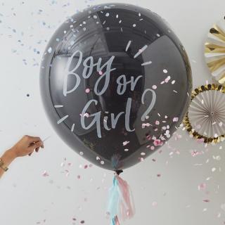 Latexový balón BOY or GIRL ? prekvapenie 1ks v balení