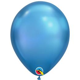 latexový balón modrý
