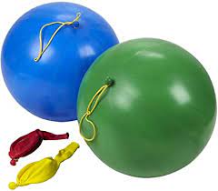 Latexový balón Zelený na gumičke 1ks v balení