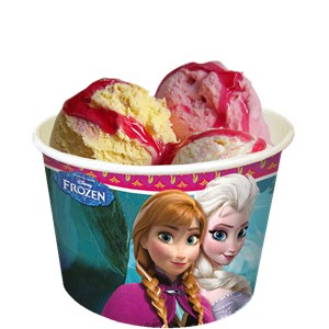 Misky na zmrzlinu Frozen 8ks v balení