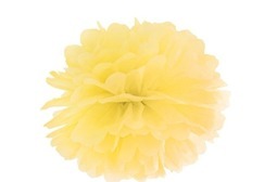 Pompom Yellow 35cm