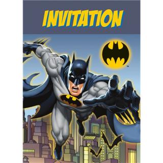 Pozvánky Batman party 8ks