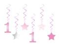 Špirály 1th One Little Star pink 6ks v balení
