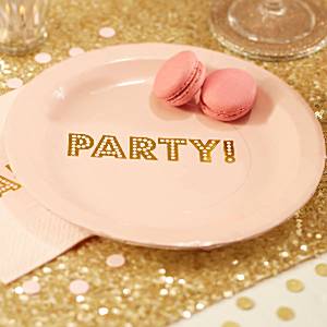Tanier Pastel Pink&Gold 8ks v balení