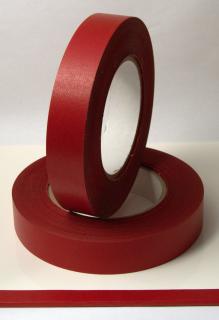 Chrbátová páska červená samolepiacia 50m, 25/38/50mm 25mm/50m