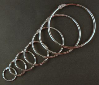 Otvárací krúžok 32/38mm nikel odber po 1ks