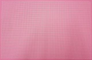 Rezacia podložka obojstranná, samoliečiaca, 60x90cm, ružovo-šedá