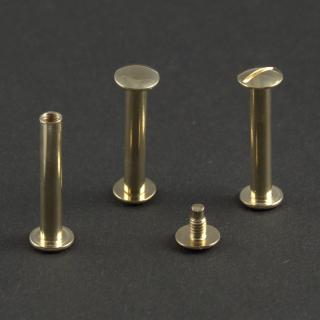 Skrutka knihárska 20mm mosadz odber 1 až 99ks