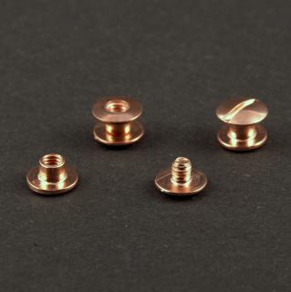 Skrutka knihárska 3,5mm meď odber 1 až 99ks